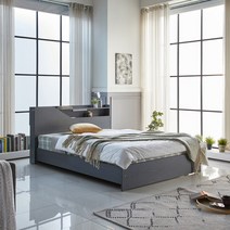 [파란들] 로란 LED 일반 서랍형 침대 Q