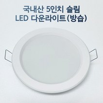 LED 5인치 다운라이트 매립등 매입등 욕실등 화장실등 방습, 주광색, 일반