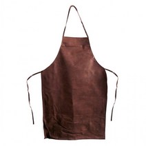 인조가죽 공방 앞치마 1개- 갈색 카페앞치마 용접용, 상세페이지 참조