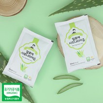 유기농 알로에겔 사포나리아즙 알로에즙 100포 일반형, 단품, 단품