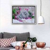 그림 벽 스티커 풀 만족드릴 석 자 수 만드는 법, Castle 30x40cm, 상세페이지 참조2