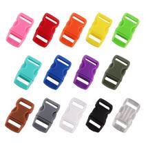 팔찌 만들기 플라스틱 버클 14color 가죽 인식 목걸이 DIY 매듭공예, 바이올렛
