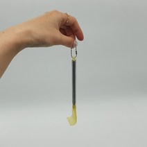 스텐효자손 등긁이 대나무효자손 휴대용효자손 미니, 4단 접이식 안테나 등긁개 효자손