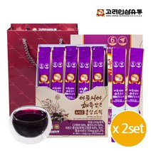 고려인삼유통 아로니아 가득 담은 6년근 홍삼스틱 2세트 (12g x 30포), 2개, 단품