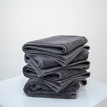 가치홈 국산 항균타올 40수코마사 호텔수건 당일발송, 진회색, 5매