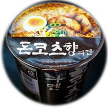 담백한 돈코츠향 라멘 컵라면 75g, 컵라면 소컵, 유어스-01)돈코츠향 75g