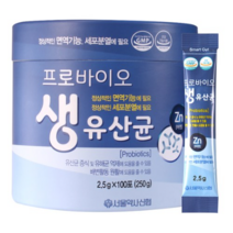 장건강 프로바이오틱스 생유산균 100p, 250g, 14개