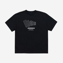 [New Best] 아더에러 TTS 티셔츠 느와르 Ader Error T-Shirt Noir 385032
