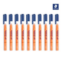 스테들러 고체형광펜 5색세트 264TB5 S, 오렌지 1갑(10개입)