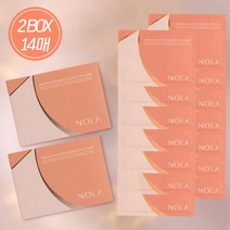 노라 링클 솔루션 콜라겐 넥 마스크 팩 2박스 (14매), 노라 콜라겐 넥팩 2박스 (14매x14g)