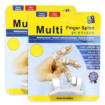 [기타] 멀티 핑거스프린트 1개 2호 4호선택 / 손가락부목 지지대, 상세 설명 참조, 사이즈:4호