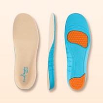 풋로직스 센시 푹신한 기능성 쿠션 깔창 평발 아치 신발 인솔, S(230 ~ 250mm)