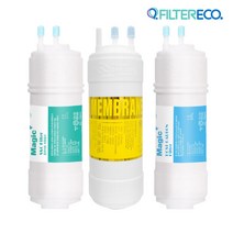 [호환] 코웨이 정수기 CP-260L 필터 최고급형 RO 1회 관리세트(1+1+1), 6인치 RO 2년세트 (4+1+2), 1세트