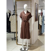 에꼴드파리 에꼴드파리 카_라 허리 스트링 원피스 076QB17WOB076Z (P001538836)