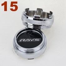 야광휠캡 포터 네어테크휠너트 레이휠캡60MM OD / ID 캡 스포츠 림 커버 광선 볼크 레이싱 스티커 센터, 15 15