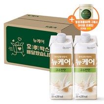 대상웰라이프 뉴케어 구수한맛(cs캡)200mlx30팩+사은품 환자식 환자 영양식 아침 식사대용 유동식 부모님 식사대용식, 30개, 200ml