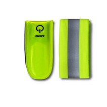 잘츠만 3M 스카치라이트 반사밴드 + 3LED 라이트 클립 세트, 3세트, 옐로우