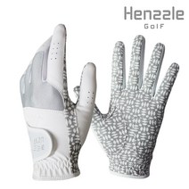 [2021신형] 핸즐 여성골프장갑_양손 연습용 필드용 골프장갑 물세탁OK, 연그레이