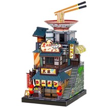 [동화오피스] 3D 입체 메탈퍼즐 장난감 모형 만들기 키덜트 / 월드투어, 일본편 라멘샵