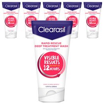 클리어라실 래피드 레스큐 딥 트리트먼트 워시 비저블 리절트 12 아워, 6개, 200ml