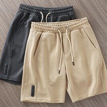 와플 반바지 남성 여름 캐주얼 그레이 농구 5부 팬츠 슬랙스
