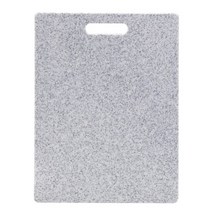 1 pc 모조 대리석 도마 도마 도마 모조 대리석 도마는 과일 도마와 함께 매달려 있습니다., 회색, 36.3x27.5x0.8cm