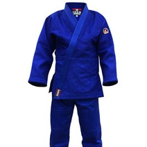 아이언 선수용 유도복 청색 (상의+하의)