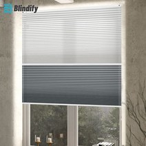 창뜨레 허니콤 탑다운 쉐이드 Blindify 낮과 밤 벌집 셀룰러 블라인드 음영 전체 정전 사용자 정의 크기 및