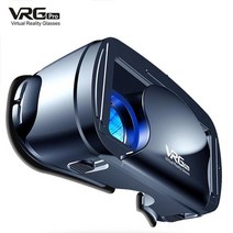 VR vrg pro 3d vr 안경 가상 현실 전체 화면 시각적 광각 스마트 헤드셋 헬멧 5-7 인치 스마트 폰 비디오 게임, vrgpro