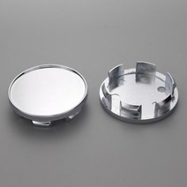 휠캡 4pcs 53mm/48mm 클립 advan 센터 캡 림 휠 커버 ssr xxr enkei 엠블럼 스티커 허브, [01] Chrome blank cap