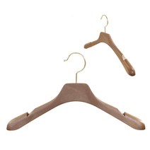 코디스 여성용 고급 자켓 옷걸이, 엔틱밤색, 10개