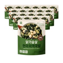 미트리 닭가슴살 현미 미역국밥 210g, 현미 미역국밥 21팩, 21개