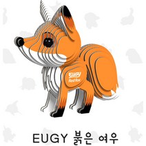 도도랜드붉은 여우 EUGY 입체퍼즐 친환경제품, 단품, 단품