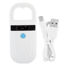북스캐너포켓 크기 저렴한 가격 데이터 저장 마이크로 칩 스캐너 리더 미니 핸드 헬드 usb rfid 애완 동물, 한개옵션0