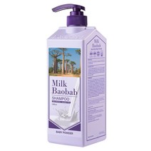 밀크바오밥 샴푸 베이비파우더향, 1000ml, 1개