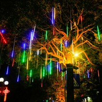 LED 눈꽃등 크리스마스장식 커튼 감성 트리전구 줄 조명 무드등 줄조명 인테리어 소품, 혼합색상-D(384led)
