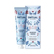 보습 핸드크림 반디 스위츄얼 노르딕디어 100ml, 단품