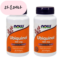New 나우푸드 유비퀴놀 100mg 60개입 2개