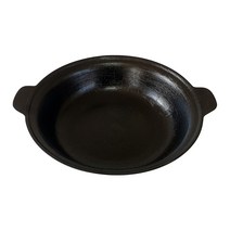 인덕션겸용 길들인 무쇠 냄비 높이7cm 국산, 01:길들인 깊은냄비28cm_인덕션겸용