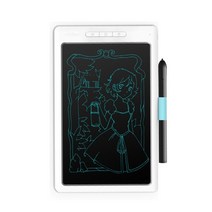 10 46 5 인치 그래픽 드로잉 디지털 태블릿 배터리 없는 펜 포함 8192 레벨 드로잉 osu용 쓰기 보드, 하얀