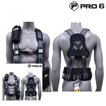 에이스 안전벨트 상체식 산업용 원터치 상체식안전벨트 작업안전벨트, 1개