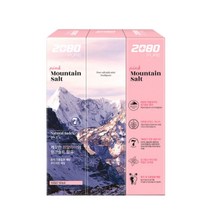 일루몬트 2080 퓨어마운틴 치약 핑크솔트 160g, 3개입