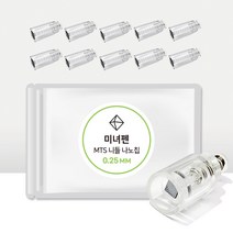 오토MTS롤러 미녀펜 MTS홈케어 전용 나노칩 (0.15 0.20 0.25mm) 5개, 미녀펜 나노칩 10개 (0.25mm)