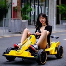 고카트프로 고카트 레이싱카트 전동 전기 카트 783875, 12V20, 노란색 리모콘 모델 블루투스