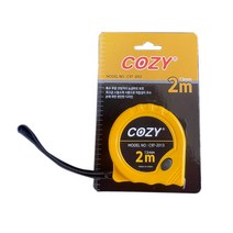 코지 스틸 소재 자동 줄자 2M x 13mm C97-2013, 1개