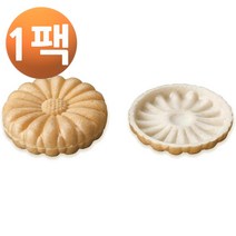 모나카 깍지 치요국화 원형 대형 타네라쿠 100매입, 1개