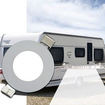 캠핑카 실내등 매입등 다운라이트 12V 33인치, 상세페이지 참조