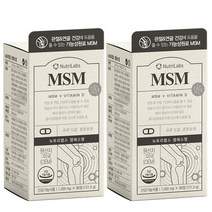뉴트리랩스 엠에스엠 디메틸설폰 MSM비타민D 2박스 (3개월분), 1개