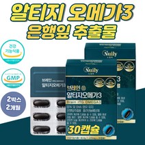 시니어 노인 혈행 기억력 개선 GMP인증 rtg오메가3 플라보놀배당체 은행잎추출물 알티지오메가3 불포화 지방산 EPA DHA 건강기능식품 남성 여성 직장인 주부 뇌에좋은영양제