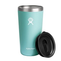 HydroFlask 올 어라운드 텀블러 루파인 20온스 486410, 20 Oz Black Lid_Dew, Dew_20 Oz Black Lid